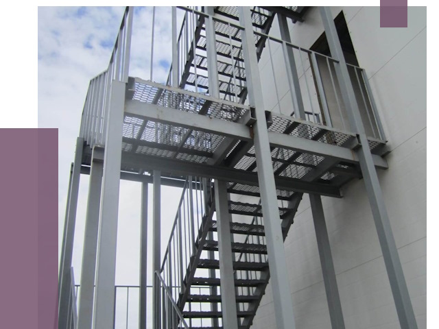 Монтаж пожарных лестниц в Сальске от 7728 руб.