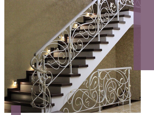 Кованые лестницы под ключ в Сальске — изготовление и монтаж