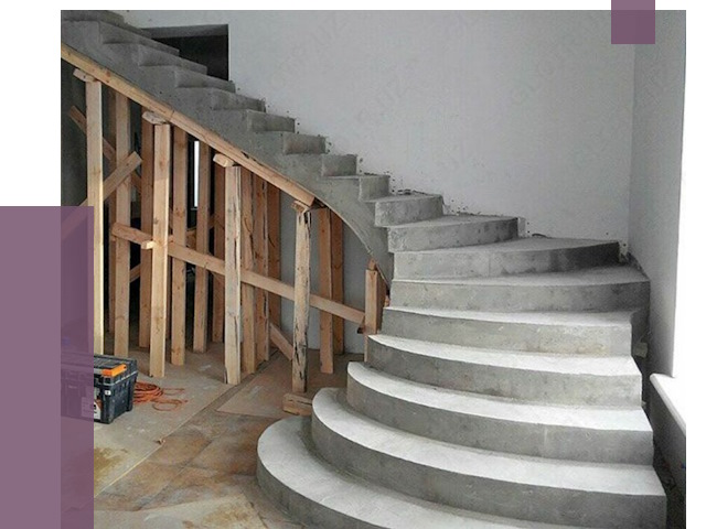 Изготовление бетонных лестниц под ключ в Сальске от 19828 руб. | ПРОЛЁТ-Слс