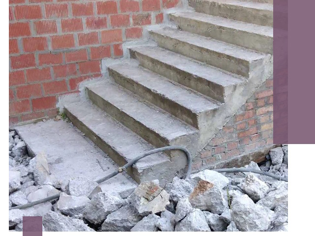 Демонтаж бетонных лестниц в Сальске: быстро и безопасно