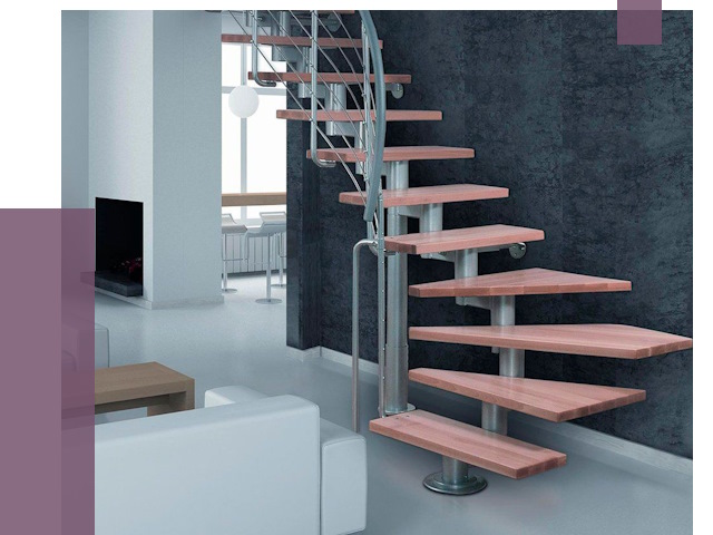 Модульные лестницы в Сальске от 16777 руб. — купить в ПРОЛЁТ-Слс