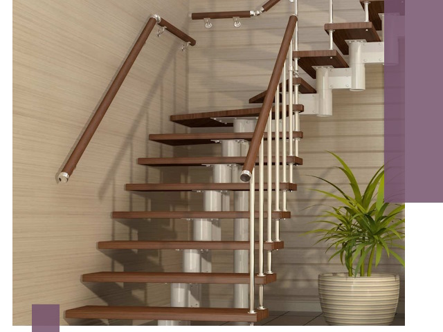 Изготовление модульных лестниц под ключ в Сальске