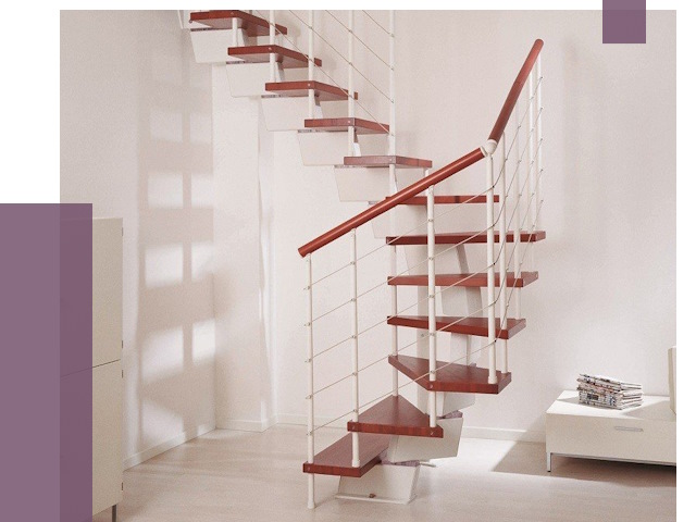 Изготовление лестниц на больцах в Сальске от 9660 руб. | ПРОЛЁТ-Слс