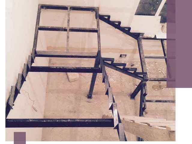 Монтаж лестниц на металлокаркасе в Сальске быстро и качественно