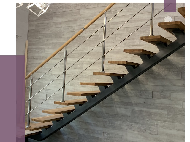 Изготовление лестниц на монокосоуре в Сальске от 75752 руб. 