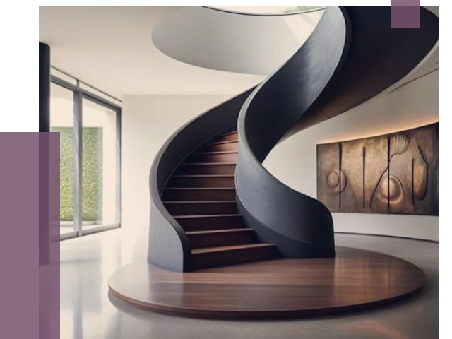 Элитные лестницы под заказ в Сальске от 188108 руб. — ПРОЛЁТ-Слс