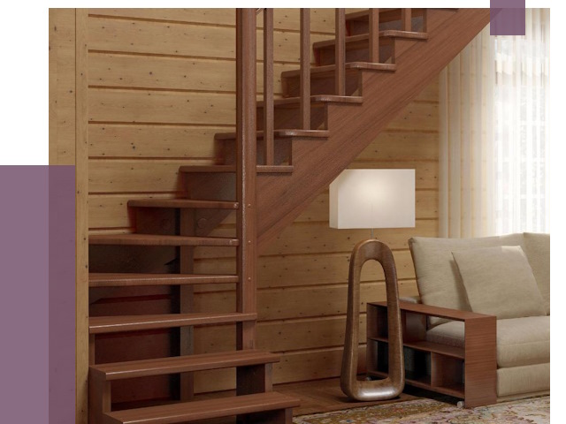 Лестницы эконом класса в Сальске от 18150 руб. бюджетные решения