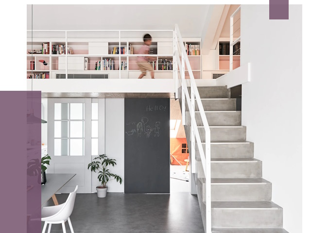 Лестницы для двухуровневой квартиры в Сальске от 175398 руб. | ПРОЛЁТ-Слс