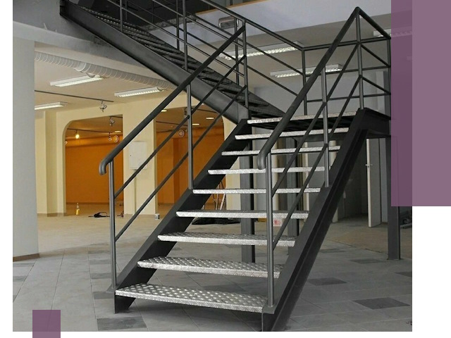 Лестницы для офиса в Сальске: изготовление, монтаж, демонтаж