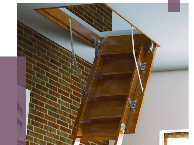 Установка чердачной лестницы в Сальске от 7779 руб. | ПРОЛЁТ-Слс