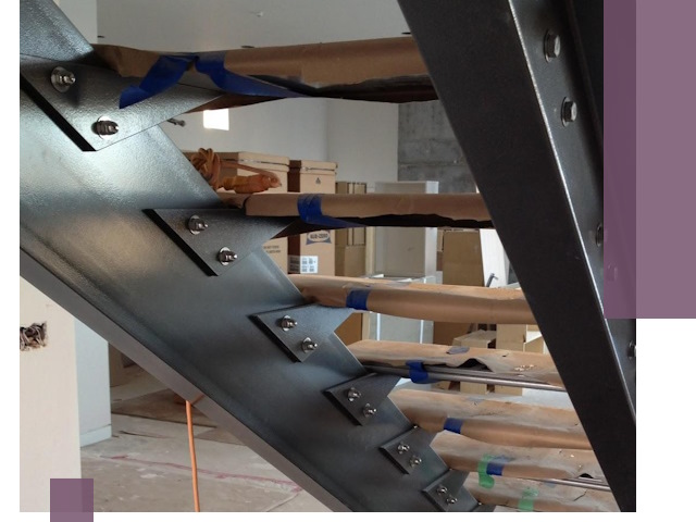 Усиление лестничных конструкций и усиление опор в Сальске