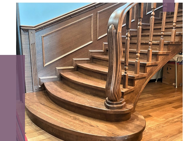 Дубовые лестницы под ключ в Сальске от 175398 руб. — ПРОЛЁТ-Слс