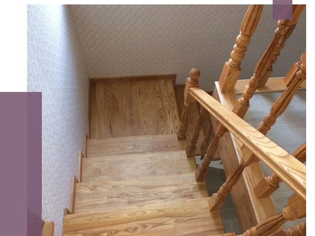 Сосновые лестницы в Сальске под ключ от 8033 руб.  | ПРОЛЁТ-Слс