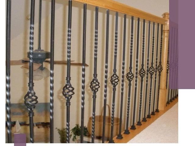 Изготовление и монтаж кованных перил в Сальске под ключ