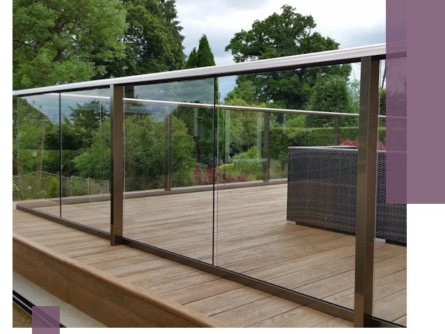 Алюминиевые перила на заказ в Сальске — монтаж и гарантия