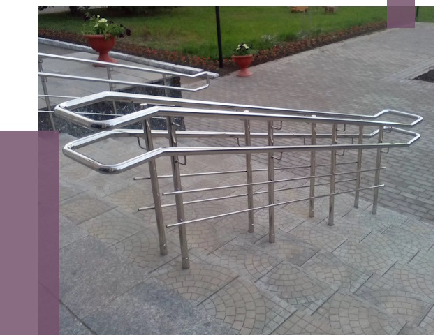 Перила для инвалидов в Сальске от 7545 руб. под ключ | ПРОЛЁТ-Слс