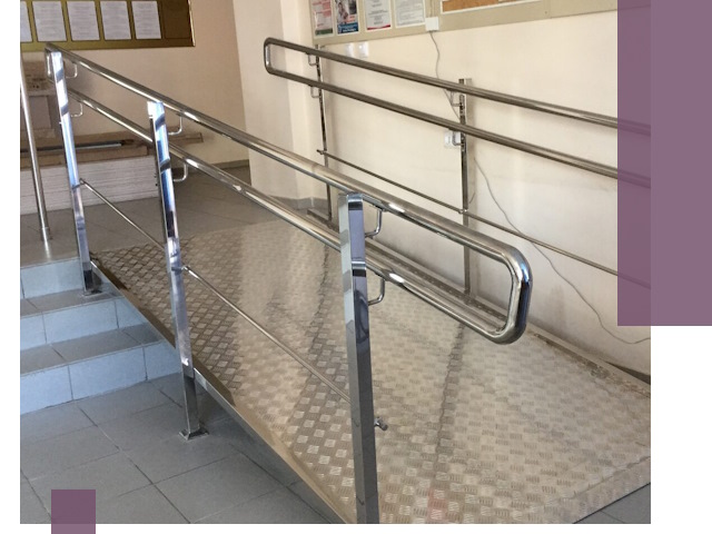 Перила для инвалидов в Сальске — надежные поручни и ограждения