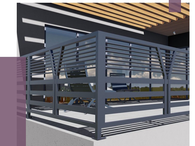 Изготовление балконных ограждений в Сальске от 10676 руб. | ПРОЛЁТ-Слс