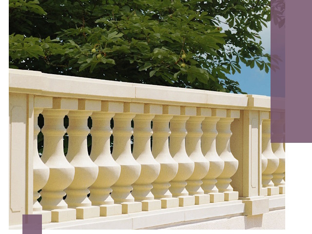 Установка балюстрады в Сальске: изготовление и монтаж под ключ