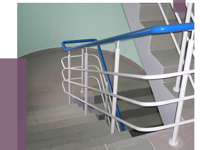 Перила в подъезде в Сальске — установка и замена от 7372 руб. | ПРОЛЁТ-Слс