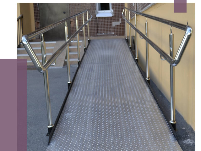 Пандусы в Сальске от 12202 руб. — установка для инвалидов | ПРОЛЁТ-Слс