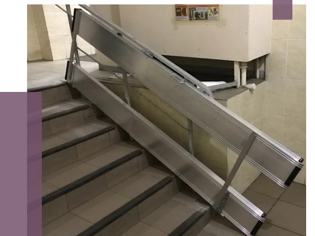 Откидные пандусы в Сальске от 6609 руб. — купить | ПРОЛЁТ-Слс