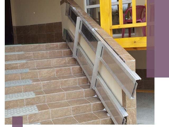 Откидные пандусы под ключ в Сальске — монтаж и демонтаж