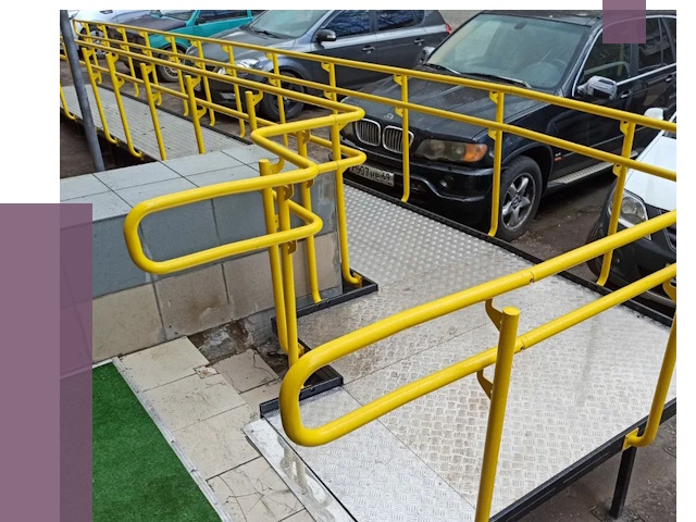 Стационарные пандусы в Сальске от 12202 руб. | ПРОЛЁТ-Слс