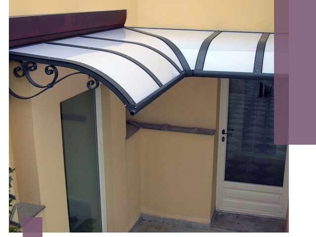 Монтаж козырьков любой сложности в Сальске под ключ