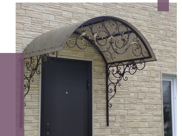 Ремонт козырьков в Сальске от 7372 руб.  | ПРОЛЁТ-Слс