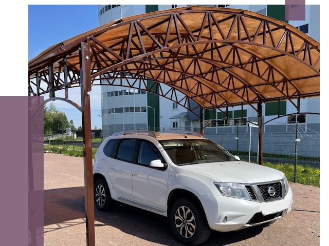 Недорогие навесы в Сальске от 42706 руб.  | ПРОЛЁТ-Слс