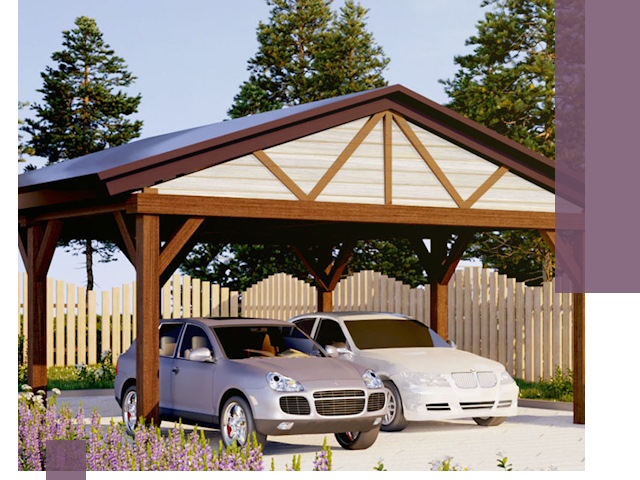 Навесы для автомобиля в Сальске — изготовление и монтаж