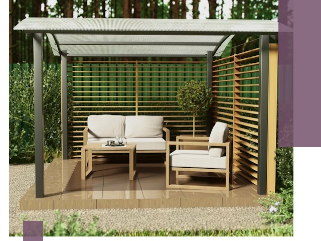 Навесы для дачи в Сальске: изготовление, монтаж и демонтаж