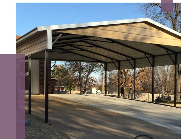 Двускатные навесы в Сальске от 7982 руб.  | ПРОЛЁТ-Слс