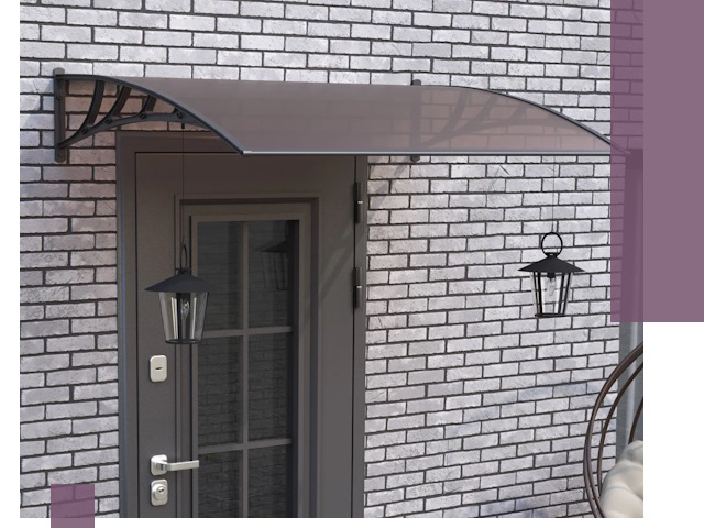 Недорогие козырьки и навесы под ключ в Сальске