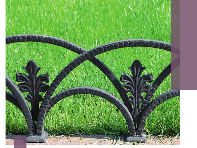 Декоративные металлические бордюры под ключ в Сальске