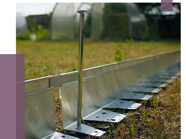 Металлические бордюры для газона в Сальске от 4271 руб. | ПРОЛЁТ-Слс