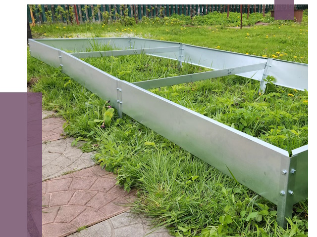 Металлические бордюры для грядок в Сальске от 1779 руб.