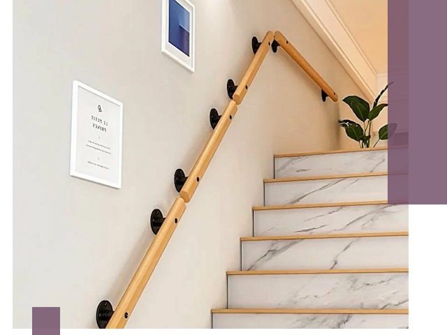 Поручни металлические и деревянные под ключ в Сальске