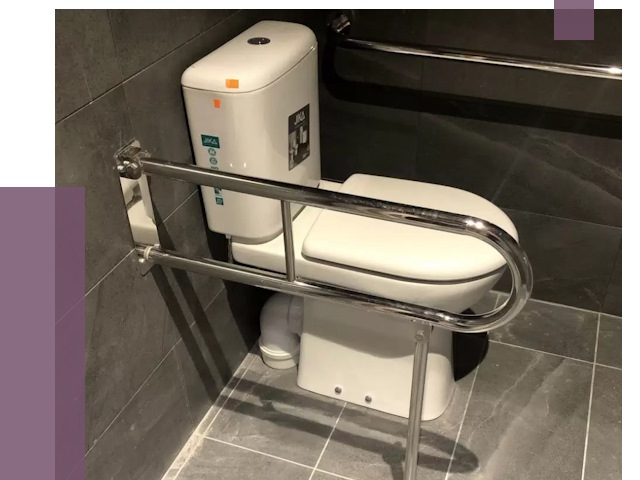 Поручни для санузлов в Сальске от 4271 руб.  | ПРОЛЁТ-Слс