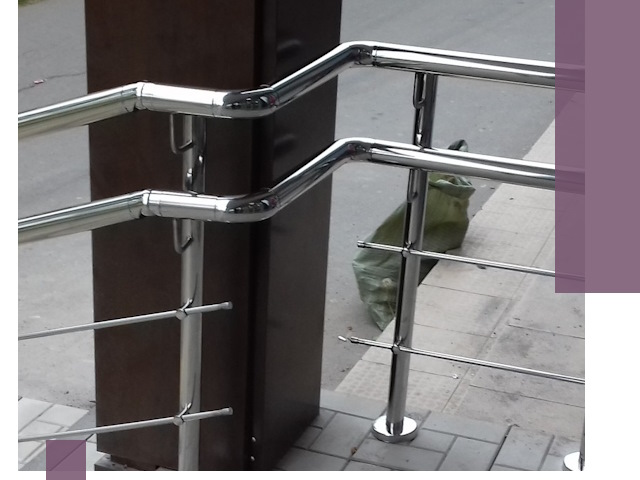 Монтаж поручней из нержавеющей стали в Сальске качественно и быстро